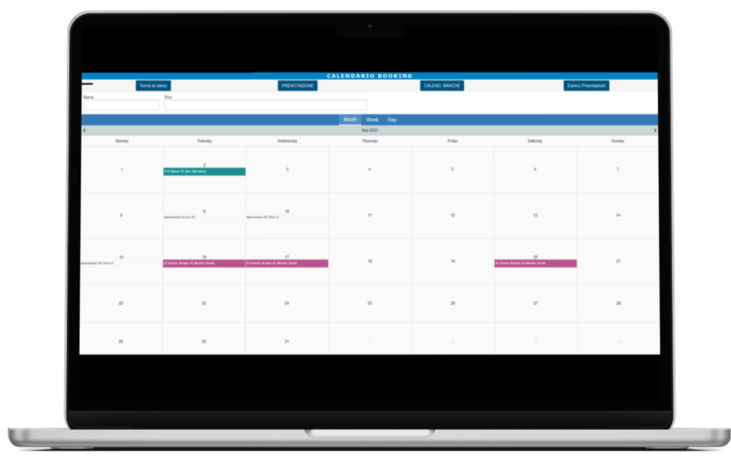 Nefesy - Transfer & Noleggio Calendario Booking